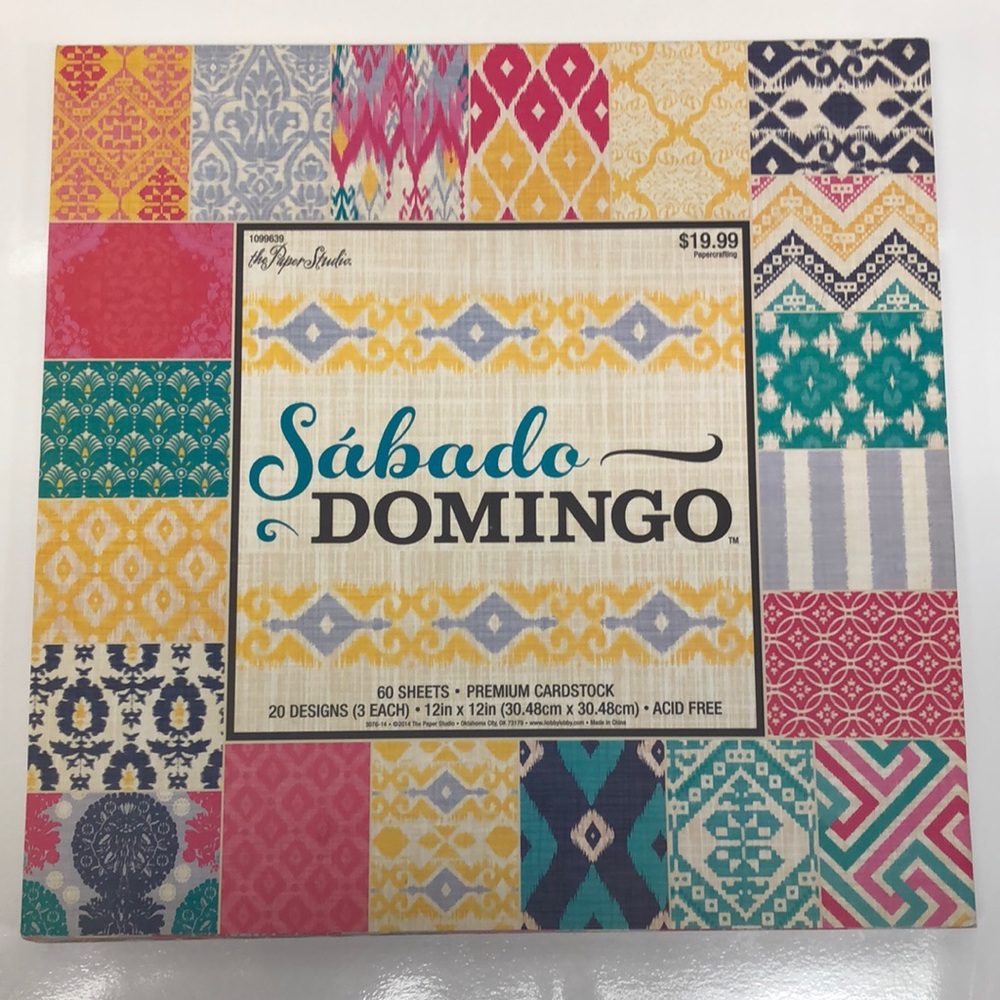 The Paper Studio Sábado Domingo Premium Cardstock 12” x 12”